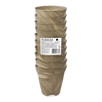 Горшок торфяной 105 х 100 мм с улучшенным дном 10 шт в Орехово-Зуево СтройДвор на Карболите