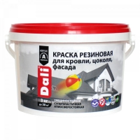 Краска резиновая Белая DALI 3 кг в Орехово-Зуево СтройДвор на Карболите