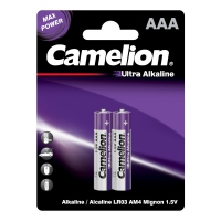 Элемент питания Camelion Ultra Alkaline AAA LR03 2 шт в Орехово-Зуево СтройДвор на Карболите