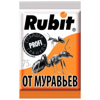 RUBIT Спайдер Profi Гранулы от муравьев (метомил + имидаклоприд) 75 г в Орехово-Зуево СтройДвор на Карболите