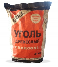 Уголь древесный 3 кг в Орехово-Зуево СтройДвор на Карболите