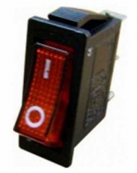 Выключатель-кнопка СУ для эл/приборов YL-202-03 10А перекл на 2 полож  SQ0703-0025 в Орехово-Зуево СтройДвор на Карболите