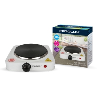 Электроплитка ERGOLUX ELX-EP03-C01 1 конф., дисковый нагр.эл.1000Вт, 220-240В в Орехово-Зуево СтройДвор на Карболите