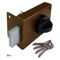 Замок накладной ОМЕГА ЗН-1 БРОНЗА в Орехово-Зуево СтройДвор на Карболите