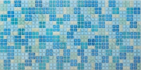 Листовая панель ПВХ мозаика Блик синий бс1 в Орехово-Зуево СтройДвор на Карболите