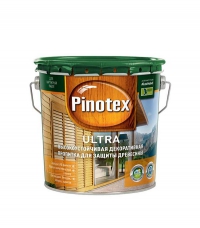 Пропитка для защиты древесины высокоустойчивая Пинотекс ULTRA  Белый 2,7 л в Орехово-Зуево СтройДвор на Карболите