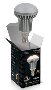 Лампа светодиодная Gauss GX53 8W(680lm) 2700K 2K 29x75 пластик/алюм. белый радиатор LD108008108 в Орехово-Зуево СтройДвор на Карболите