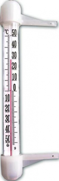 Термометр оконный ТБ-3-М1 исп.14 (-50...+50), 18х2см, на гвоздиках в Орехово-Зуево СтройДвор на Карболите