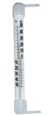 Термометр оконный ТБ-3-М1 исп.5 (-50...+50), 25х2,2см, на гвоздиках в Орехово-Зуево СтройДвор на Карболите