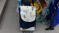 Сумка-тележка 30 кг Бабочки тройные колеса в Орехово-Зуево СтройДвор на Карболите