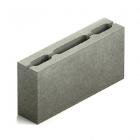 Блок бетонный 3-х пустотный перегородочный 390х90х188 в Орехово-Зуево СтройДвор на Карболите