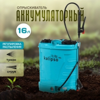 Опрыскиватель аккумуляторный 16 л ранцевый KALIPSO KF-16C-2 в Орехово-Зуево СтройДвор на Карболите