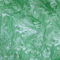 Самоклеящаяся пленка 3955-2 Delux 45 х 8 м (морозн. узор зеленый) в Орехово-Зуево СтройДвор на Карболите
