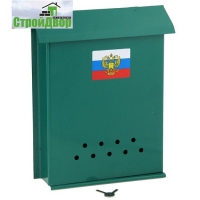 Ящик почтовый с замком Зеленый в Орехово-Зуево СтройДвор на Карболите