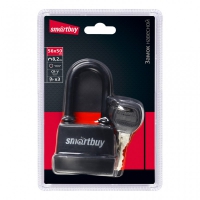 Замок навесной Smartbuy SBT-LK-5650L уличный 56 мм удлиненная дужка в Орехово-Зуево СтройДвор на Карболите