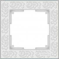 Рамка 1 пост Белый WL05-Frame-01-white в Орехово-Зуево СтройДвор на Карболите