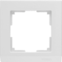 Рамка 1 пост Белый WL04-Frame-01-white в Орехово-Зуево СтройДвор на Карболите