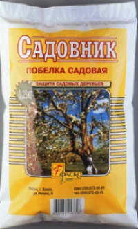 Побелка сухая Садовник 0,5 кг в Орехово-Зуево СтройДвор на Карболите