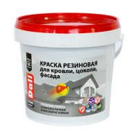 Краска резиновая Серая 6 кг в Орехово-Зуево СтройДвор на Карболите