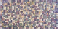 Листовая панель ПВХ мозаика Травертин лайм в Орехово-Зуево СтройДвор на Карболите