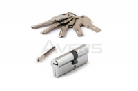 Цилиндровый механизм дверного замка Avers ZM-80-CR ХРОМ в Орехово-Зуево СтройДвор на Карболите