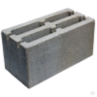 Блок бетонный 4-х пустотный 390х190х188 в Орехово-Зуево СтройДвор на Карболите