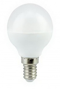 Лампа светодиодная Ecola шар G45 E14 5.4W 4000 77x45 Premium K4QV54ELC в Орехово-Зуево СтройДвор на Карболите
