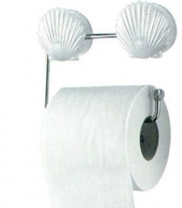Держатель туалетной бумаги Вокруг света Ракушка, хром в Орехово-Зуево СтройДвор на Карболите