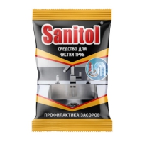 SANITOL Порошок АНТИЗАСОР 90 г ЧС-152 в Орехово-Зуево СтройДвор на Карболите