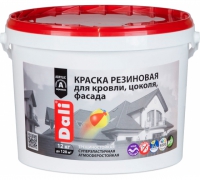 DALI Краска резиновая ЗЕЛЕНАЯ 3 кг в Орехово-Зуево СтройДвор на Карболите