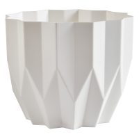 Кашпо для цветов ГЕОМЕТРИЯ 2,2 л цвет в ассортиименте в Орехово-Зуево СтройДвор на Карболите
