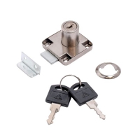 Замок мебельный 138-22М с ответной планкой в Орехово-Зуево СтройДвор на Карболите