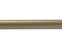 Труба карниза для штор Ø16 рифленая Антик 1,8 м в Орехово-Зуево СтройДвор на Карболите