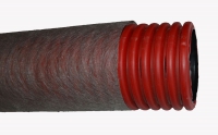 Труба двухслойная красная d110 в Орехово-Зуево СтройДвор на Карболите