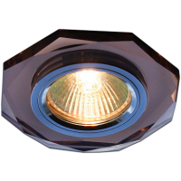 Светильник точечный CV7066  CH T янтарный/хром в Орехово-Зуево СтройДвор на Карболите