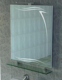 Зеркало для ванной с подсветкой Olivia 700 (сенсор) в Орехово-Зуево СтройДвор на Карболите