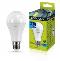 Лампа светодиодная Ergolux LED A70 30W E27 4000K в Орехово-Зуево СтройДвор на Карболите