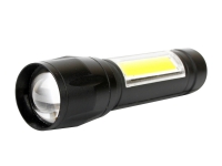 Светодиодный комбинированный аккумуляторный фонарь с фокусировкой луча E1337 в Орехово-Зуево СтройДвор на Карболите