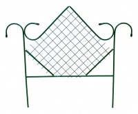 Забор декоративный метал. РОМБ 10 мм х 0,9 м 5 секций в Орехово-Зуево СтройДвор на Карболите