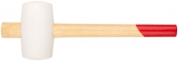 Киянка резиновая 450 г белая деревянная рукоятка 60 мм в Орехово-Зуево СтройДвор на Карболите