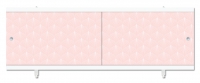 Экран для ванной КВАРТ 1,48 Розовый иней в Орехово-Зуево СтройДвор на Карболите
