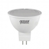 Лампа светодиодная Gauss MR16 GU5.3 220V 11W 3000 матов. пластик 13511 в Орехово-Зуево СтройДвор на Карболите