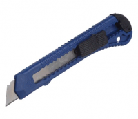 Нож строительный/технический 18 мм пластик VERTEX Арт 0044-18-01 в Орехово-Зуево СтройДвор на Карболите