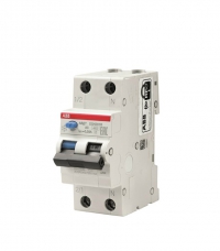 ABB дифференциальный автомат защитного отключения электричестваDSH201R 1P+N 16А 30мА 4,5кА х-ка АС в Орехово-Зуево СтройДвор на Карболите