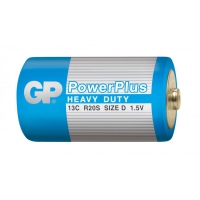 Батарейка питания солевая GP R20 D PowerPlus в Орехово-Зуево СтройДвор на Карболите