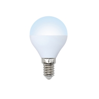 Лампа светодиодная Volpe LED-G45-9W/WW/E14/FR/NR шар матовая 3000K в Орехово-Зуево СтройДвор на Карболите
