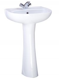 Раковина в ванную (умывальник) Тюльпан Версия белый в Орехово-Зуево СтройДвор на Карболите