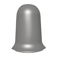 Угол для плинтуса наружный IDEAL 55 мм 081 Металлик серебристый (2 шт) в Орехово-Зуево СтройДвор на Карболите