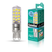 Лампа светодиодная Camelion LED6-G9-NF/845/G9 в Орехово-Зуево СтройДвор на Карболите