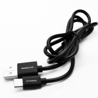 Кабель USB - Type C 2А 1 м черный ERGOLUX ELX-CDC02P-C02 ПРОМО в Орехово-Зуево СтройДвор на Карболите